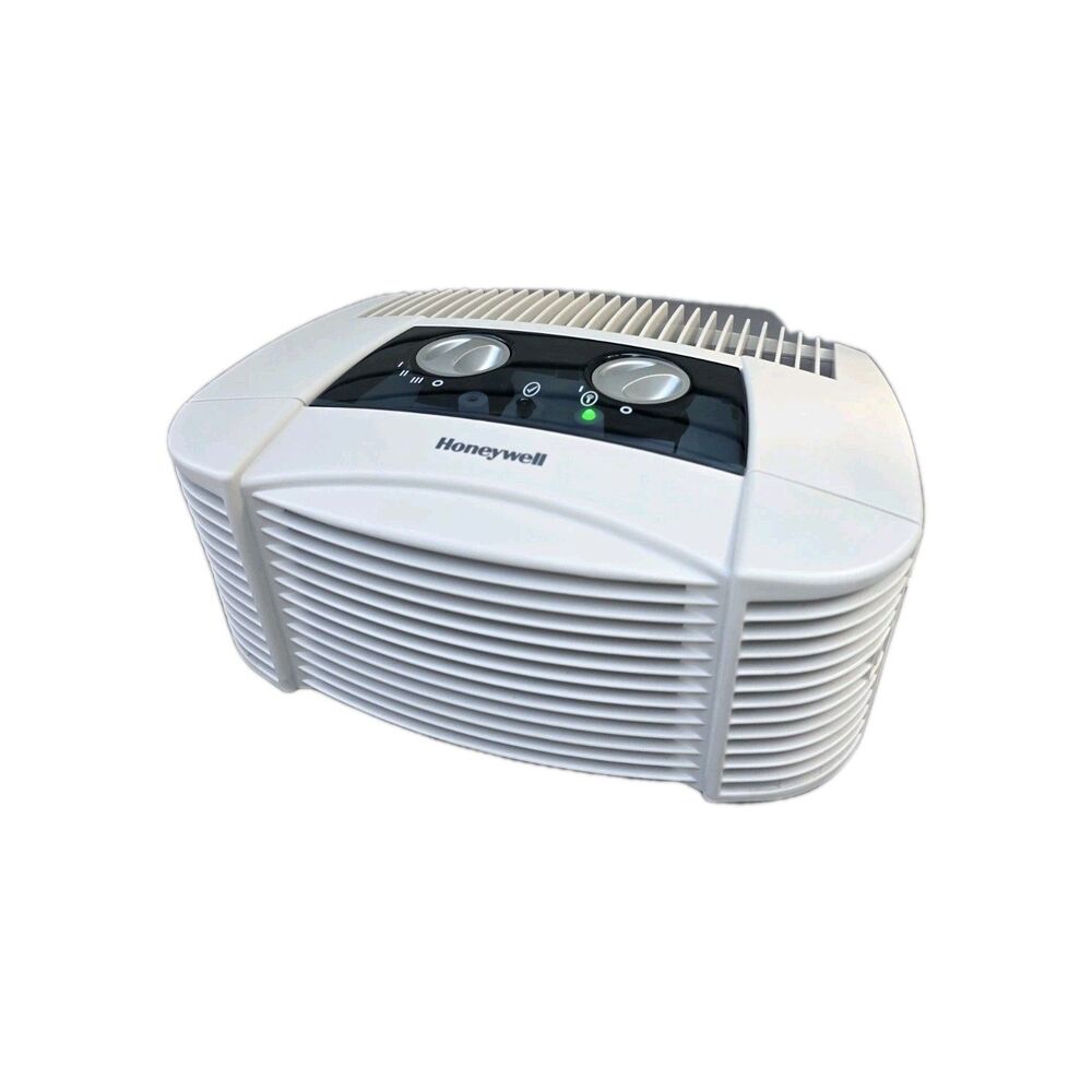 Honeywell 16200 Tabletop Ionizer Air Purifier 120V Dial Control White
